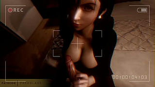 Tifa Lockhart Final Fantasy 3D Hentai