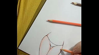 hentai hip color drawing tutorial