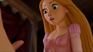 Rapunzel Give A Incredible Blowjob Small Cock - Hentai Uncensored