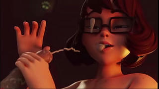 MILF Velma 3D Blowjob - Uncensored Hentai
